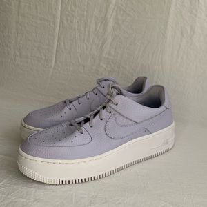 Nike Lavender Air Force 1. Size 7.5 women.